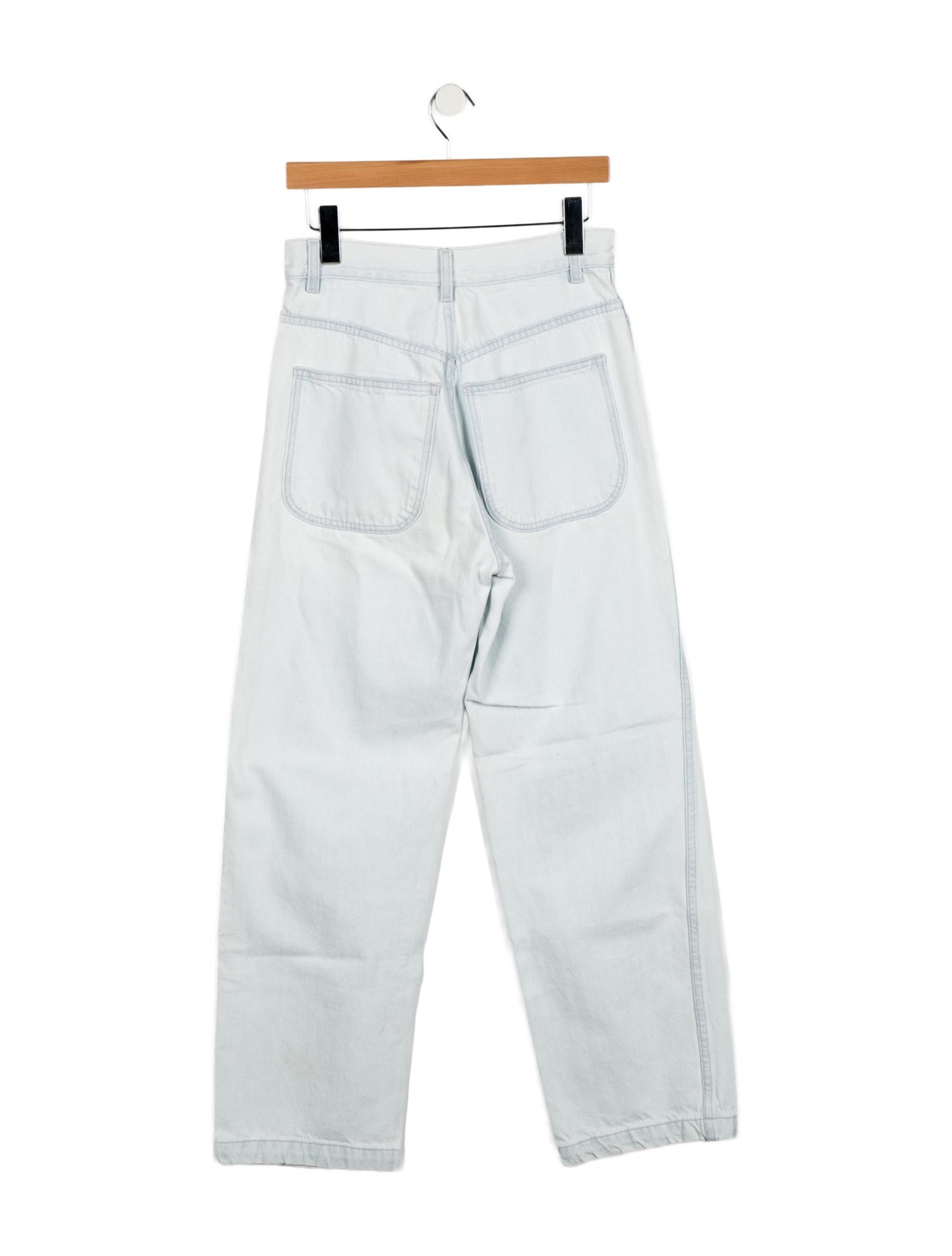 Jesse Kamm High-Rise Straight Leg Jeans