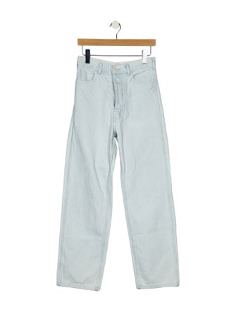 Jesse Kamm High-Rise Wide Leg Jeans