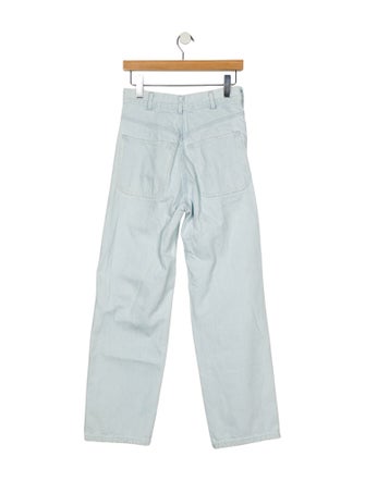 Jesse Kamm High-Rise Wide Leg Jeans