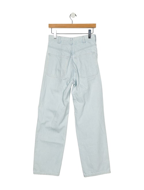 Jesse Kamm High-Rise Wide Leg Jeans