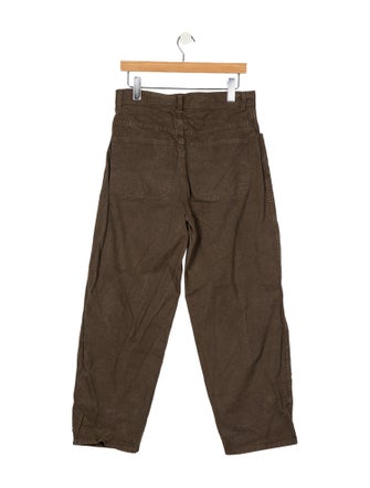 Jesse Kamm High-Rise Wide Leg Jeans