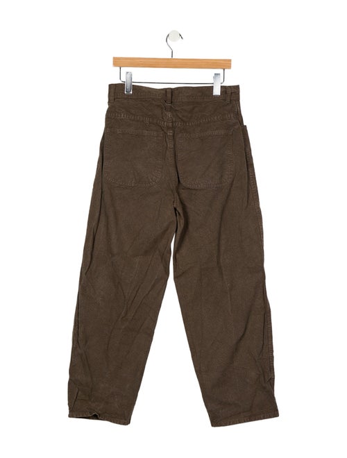 Jesse Kamm High-Rise Wide Leg Jeans