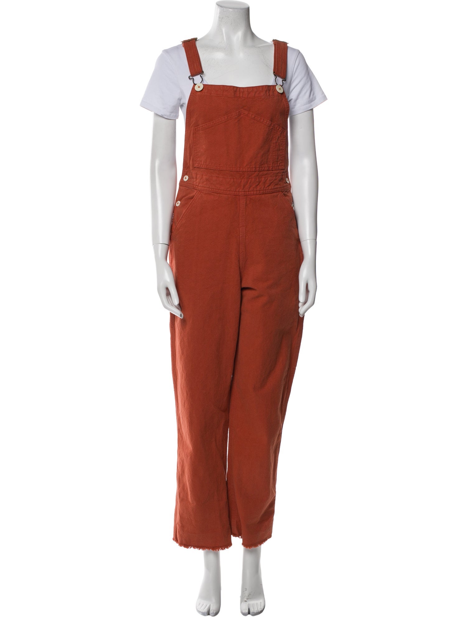 Jesse Kamm Square Neckline Jumpsuit