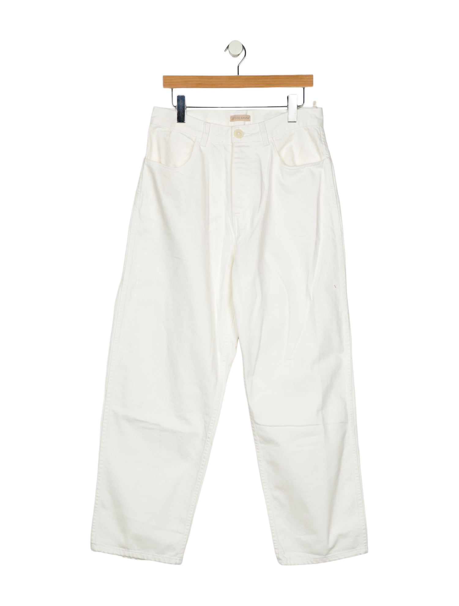 Jesse Kamm High-Rise Wide Leg Jeans