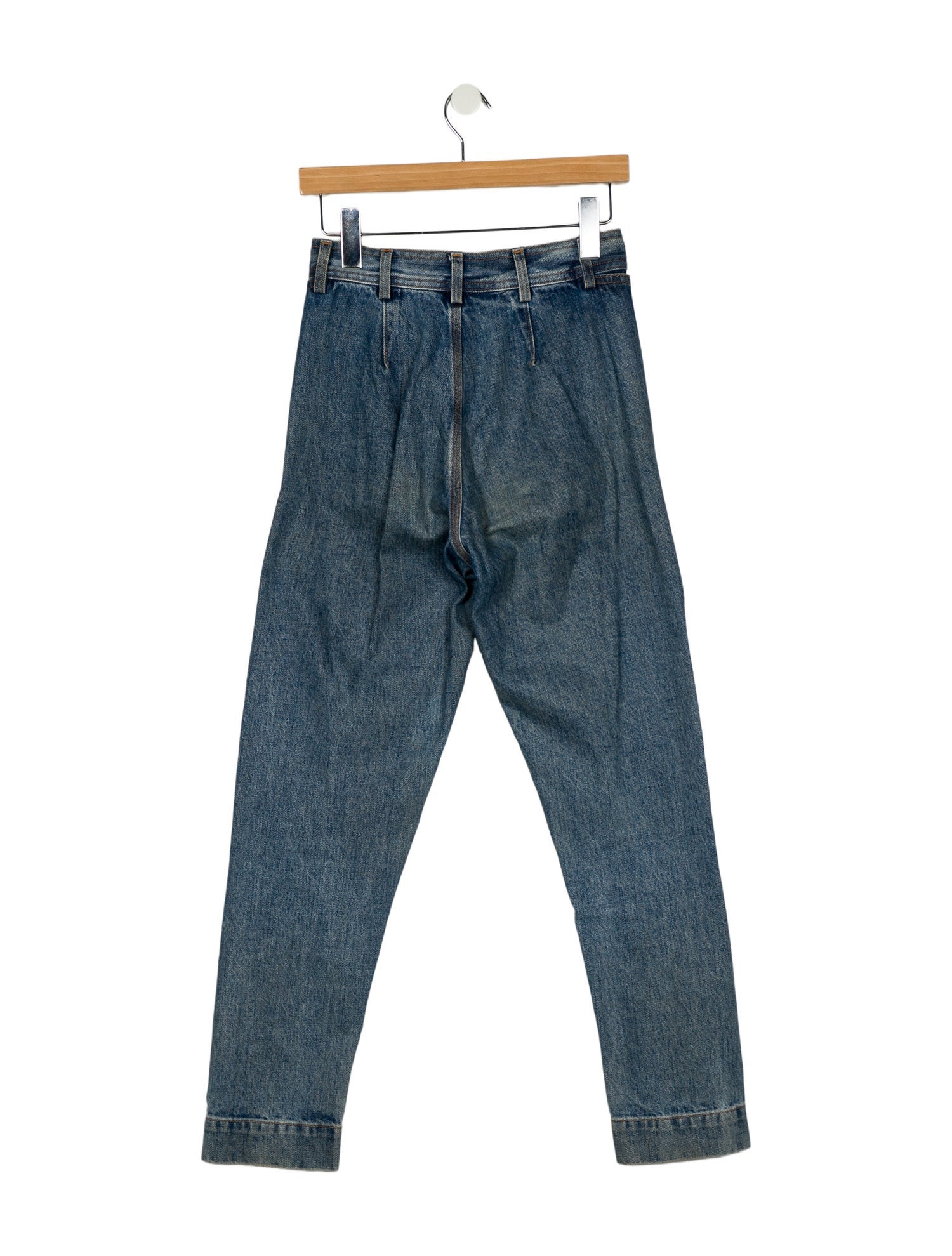 Jesse Kamm High-Rise Straight Leg Jeans