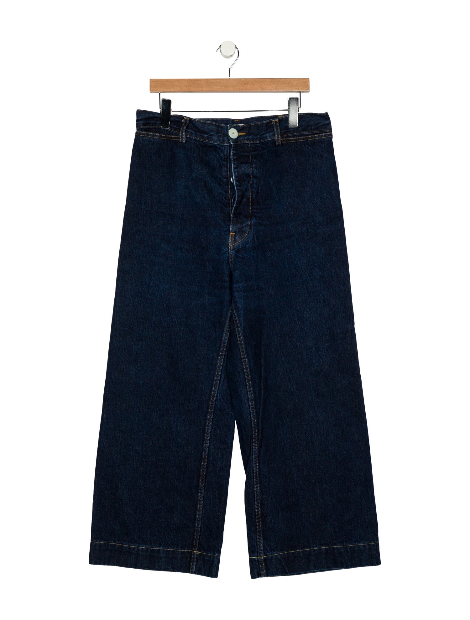Jesse Kamm High-Rise Wide Leg Jeans