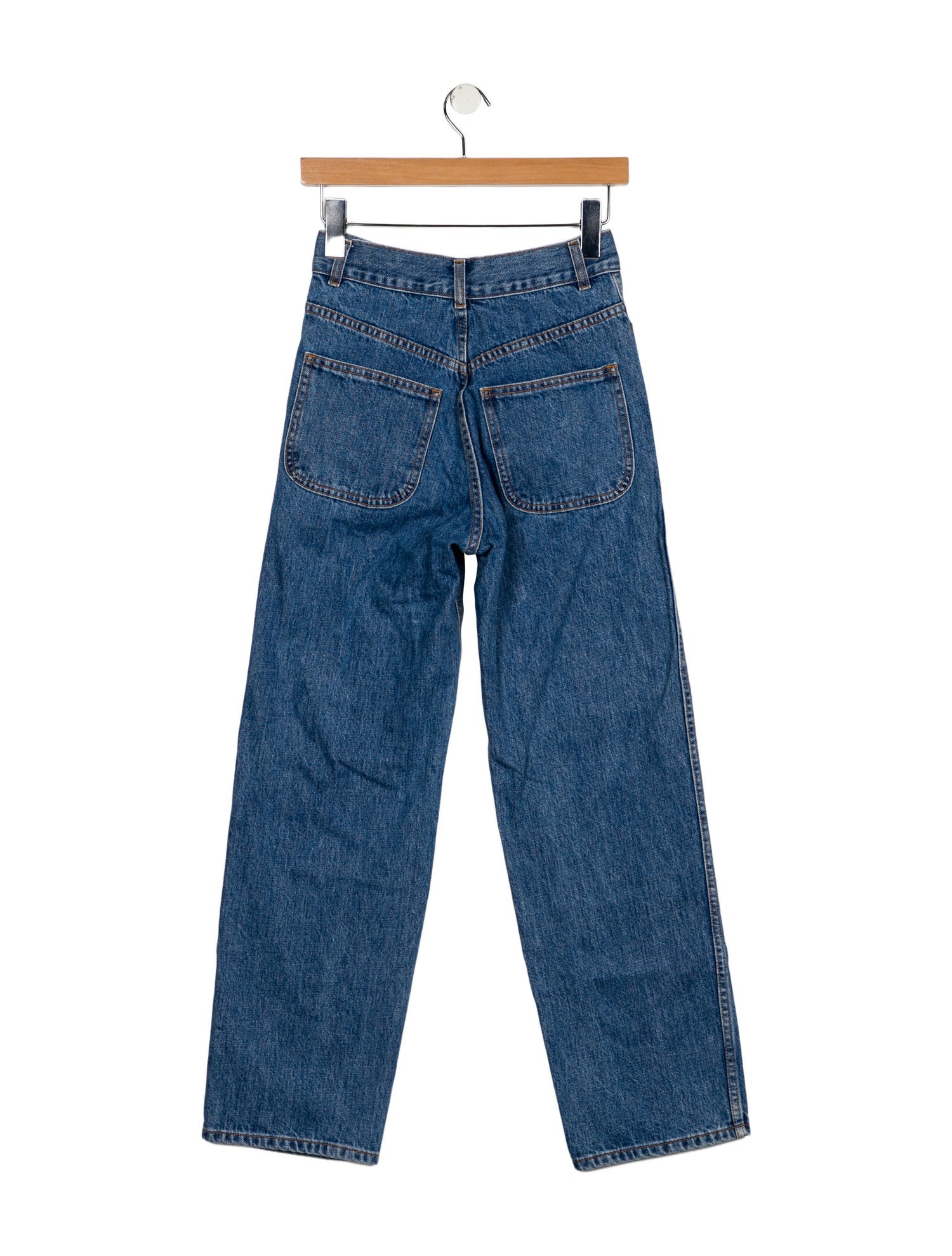 Jesse Kamm High-Rise Straight Leg Jeans