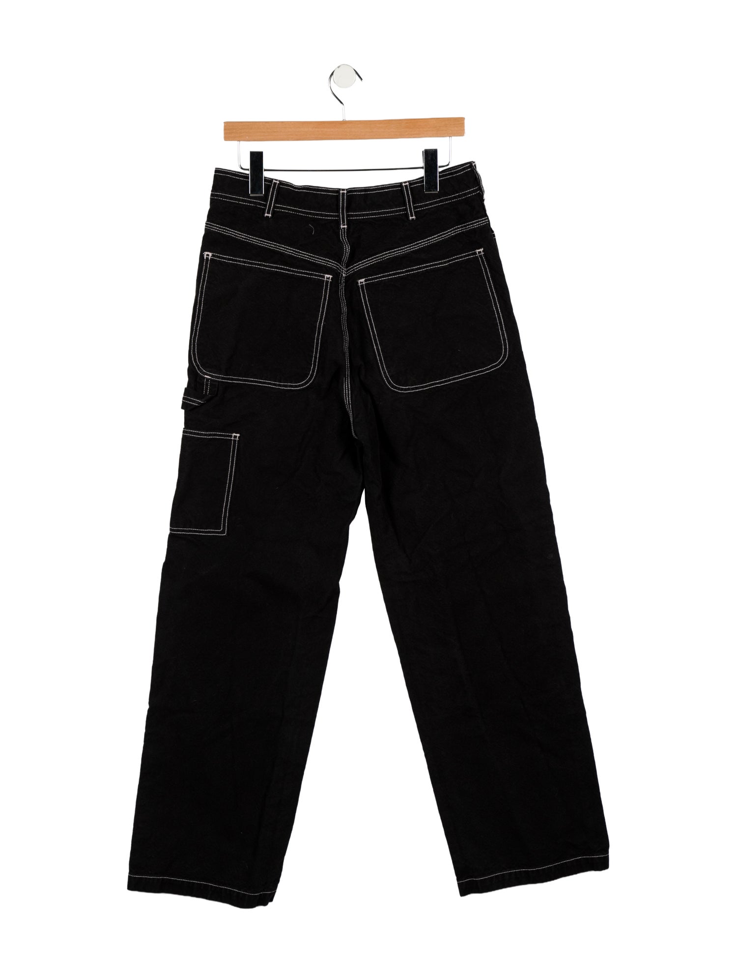 Jesse Kamm High-Rise Wide Leg Jeans