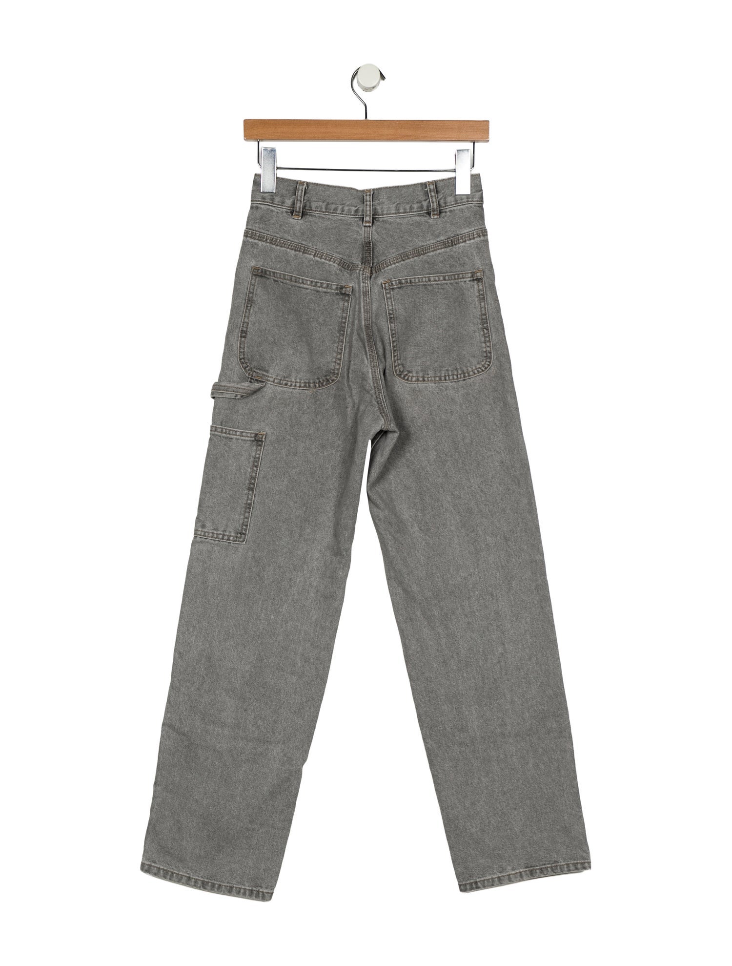 Jesse Kamm High-Rise Straight Leg Jeans