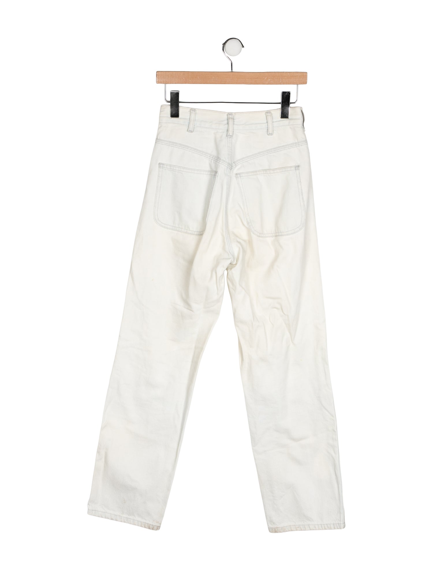 Jesse Kamm High-Rise Straight Leg Jeans