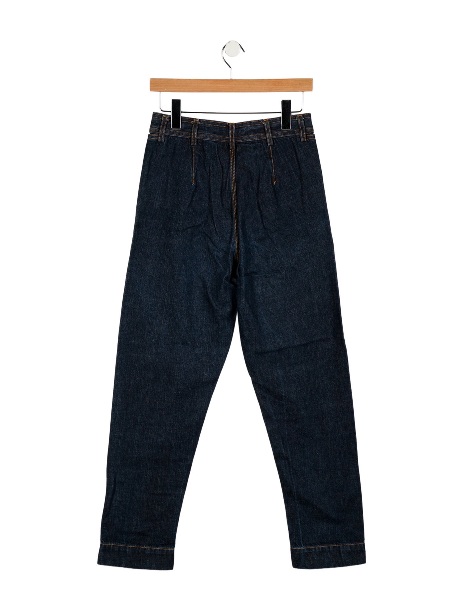 Jesse Kamm High-Rise Straight Leg Jeans