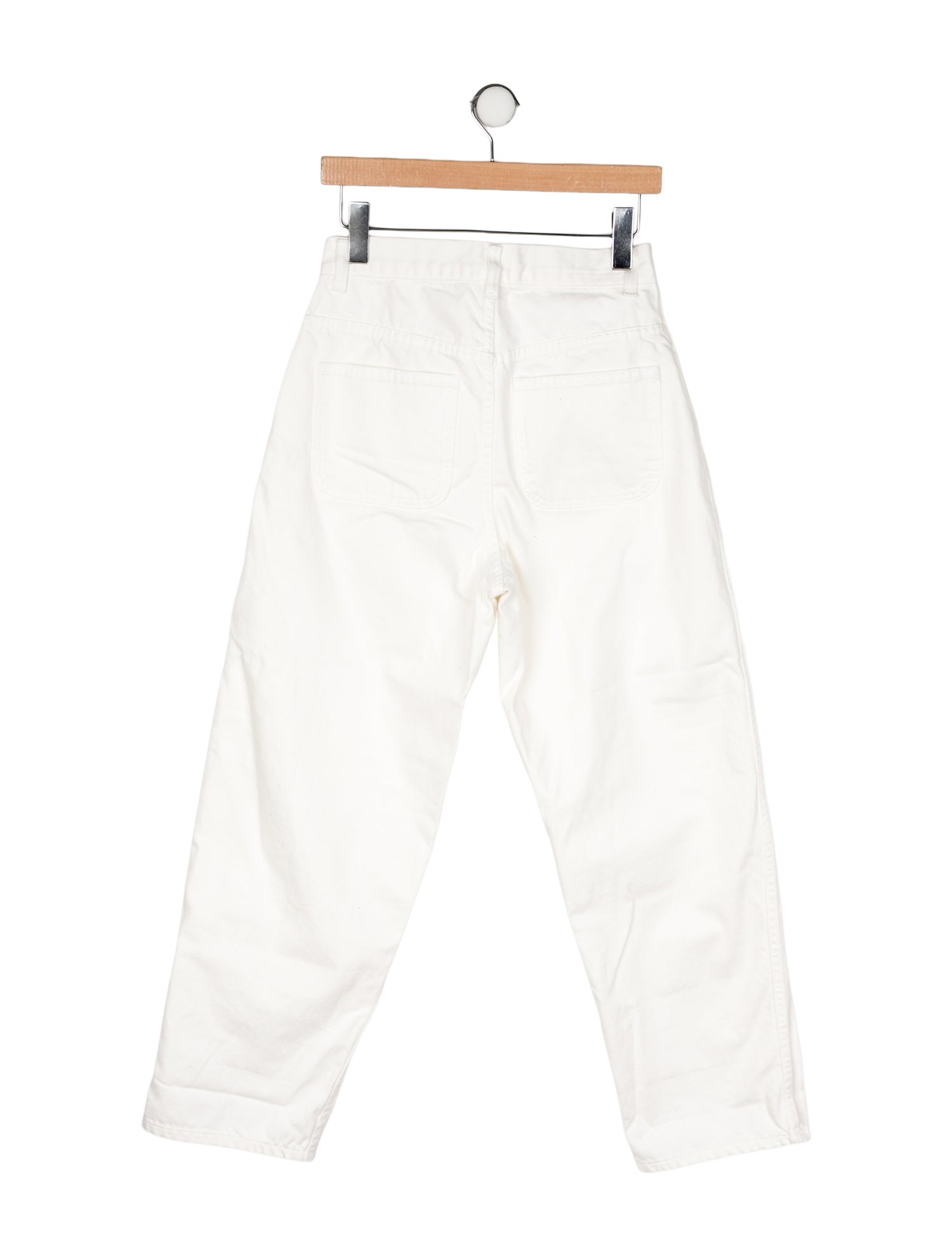 Jesse Kamm High-Rise Straight Leg Jeans