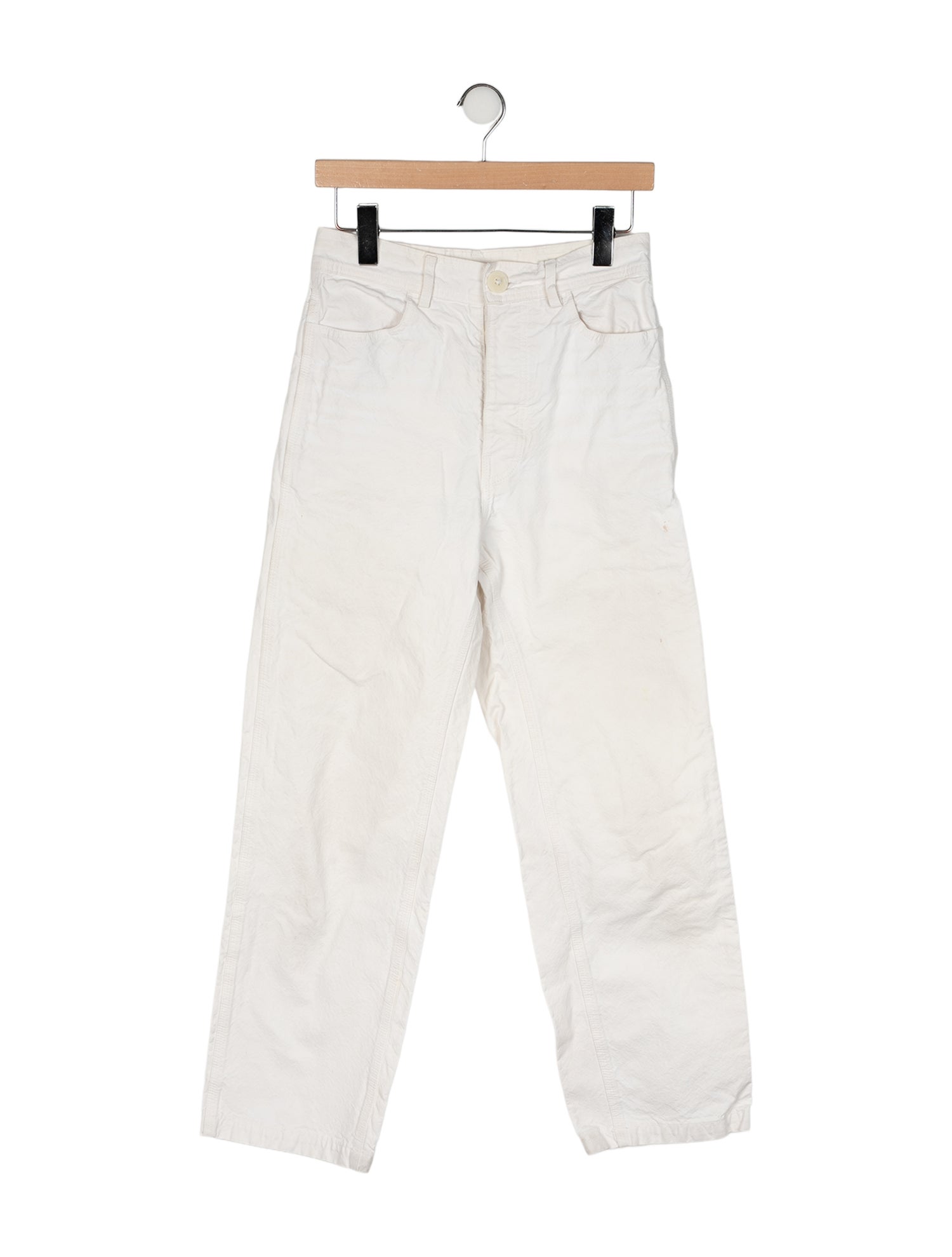 Jesse Kamm High-Rise Straight Leg Jeans