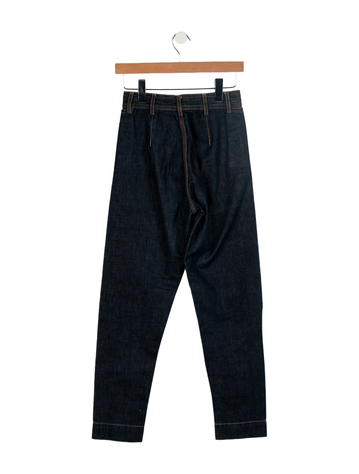 Jesse Kamm High-Rise Straight Leg Jeans