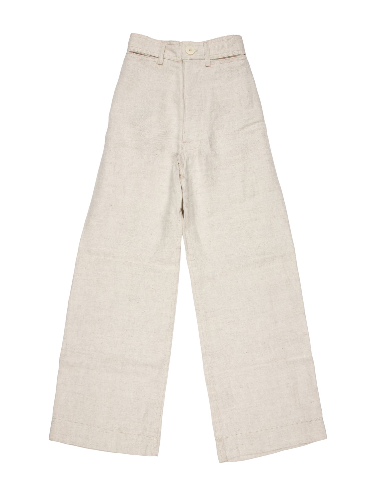 Jesse Kamm Linen Wide Leg Pants