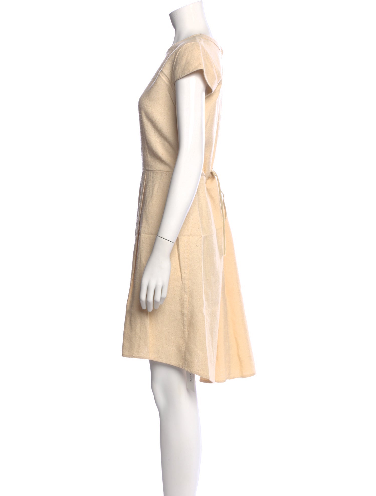 Jesse Kamm Silk Knee-Length Dress
