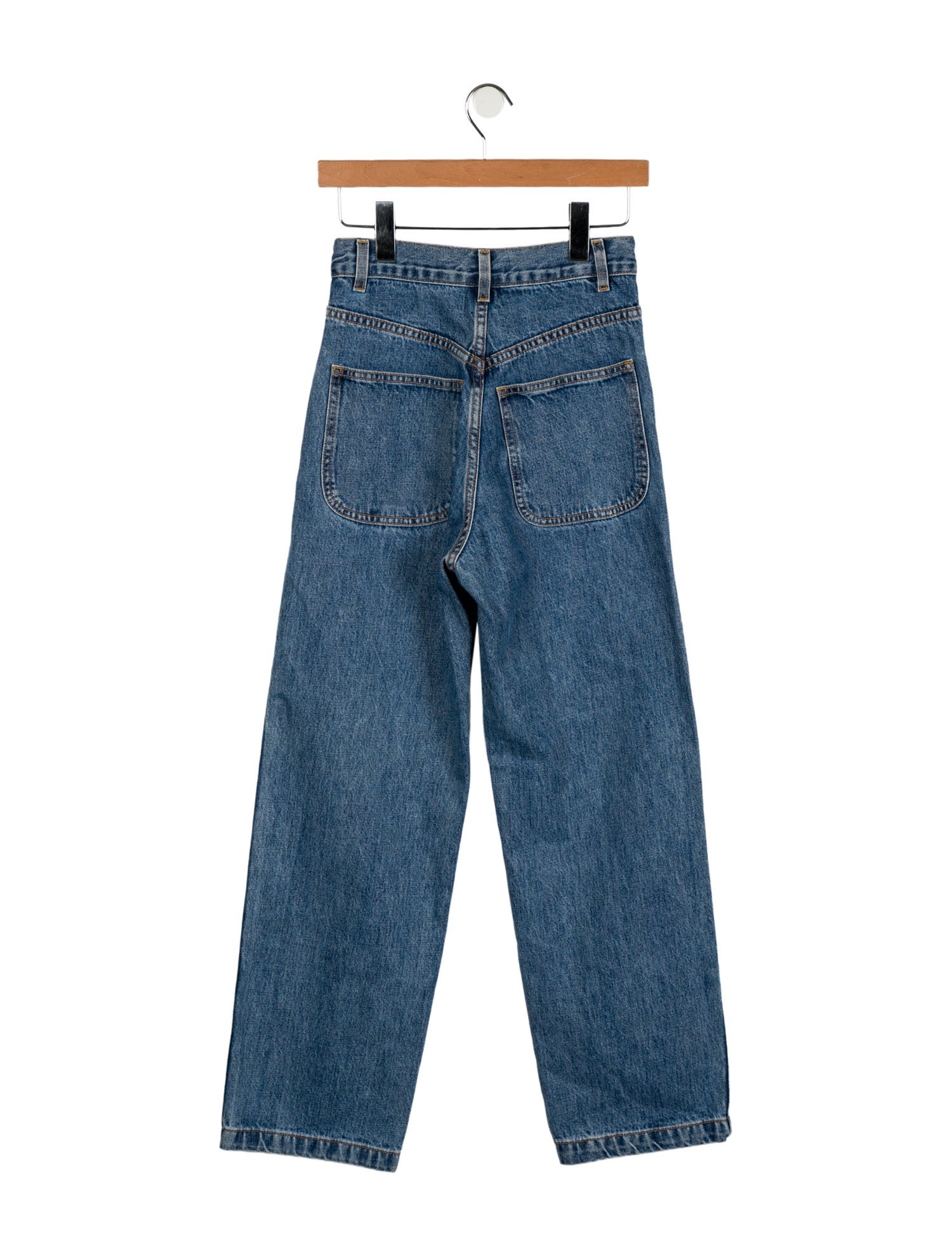 Jesse Kamm High-Rise Straight Leg Jeans