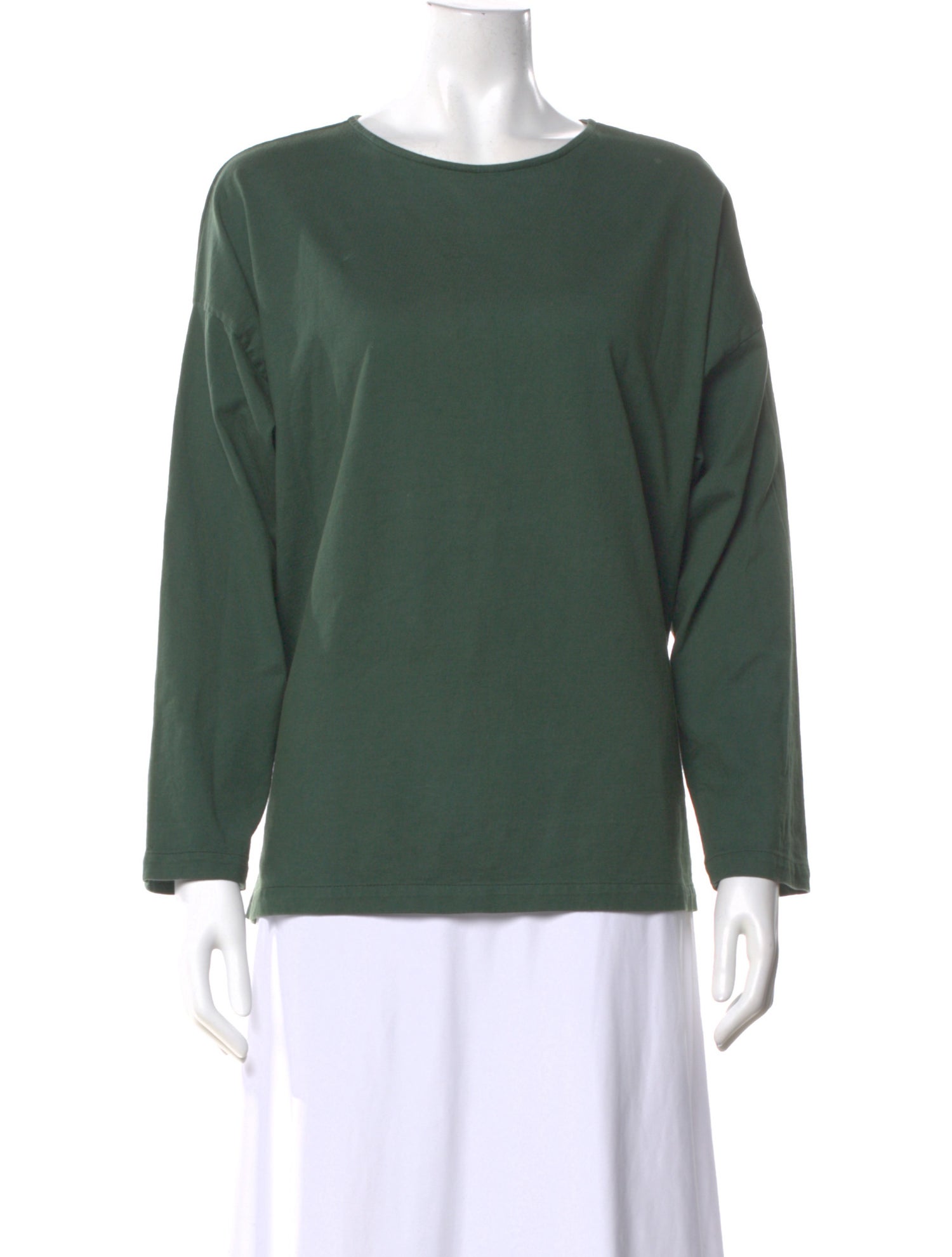 Jesse Kamm Crew Neck Long Sleeve Top