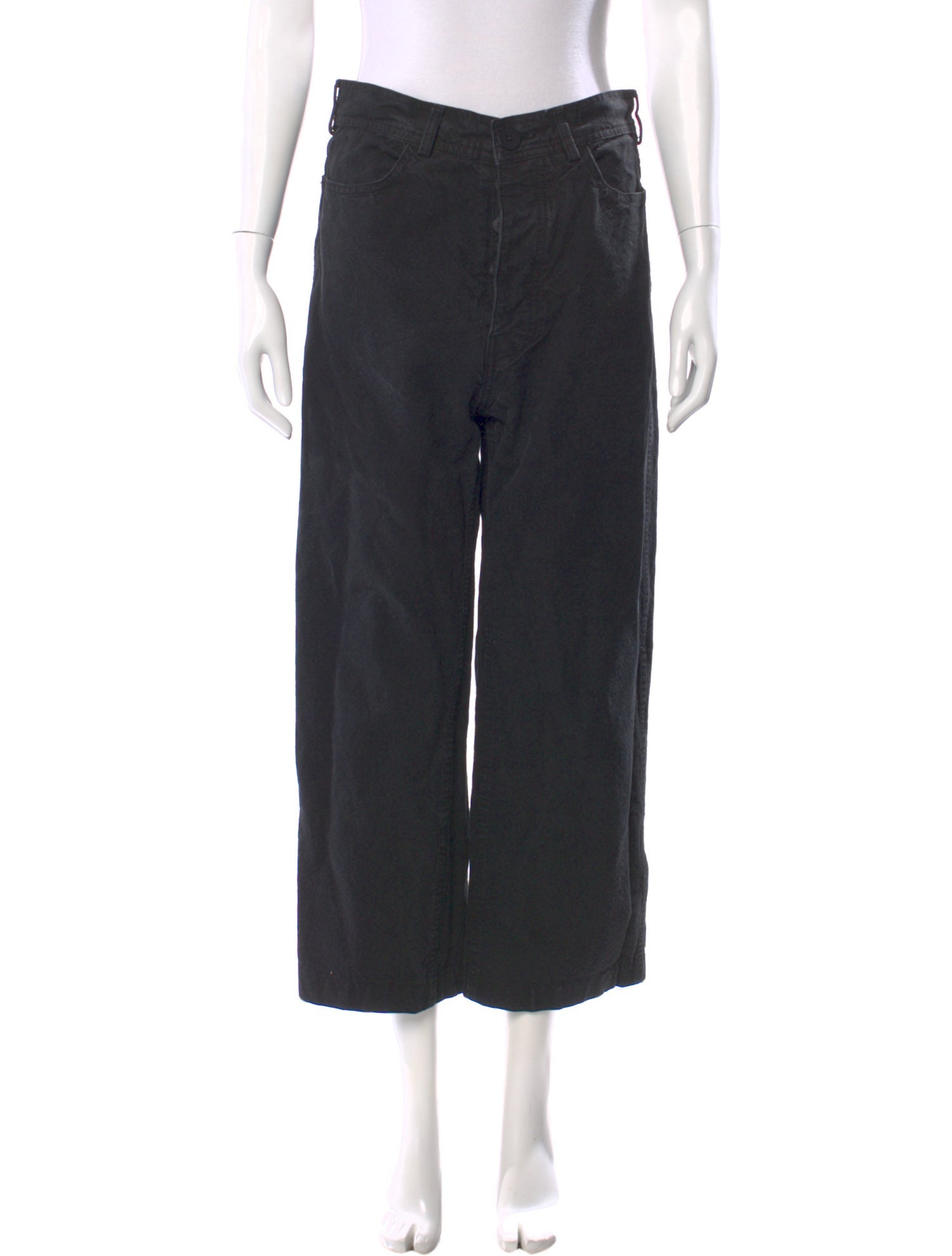 Jesse Kamm High-Rise Wide Leg Jeans