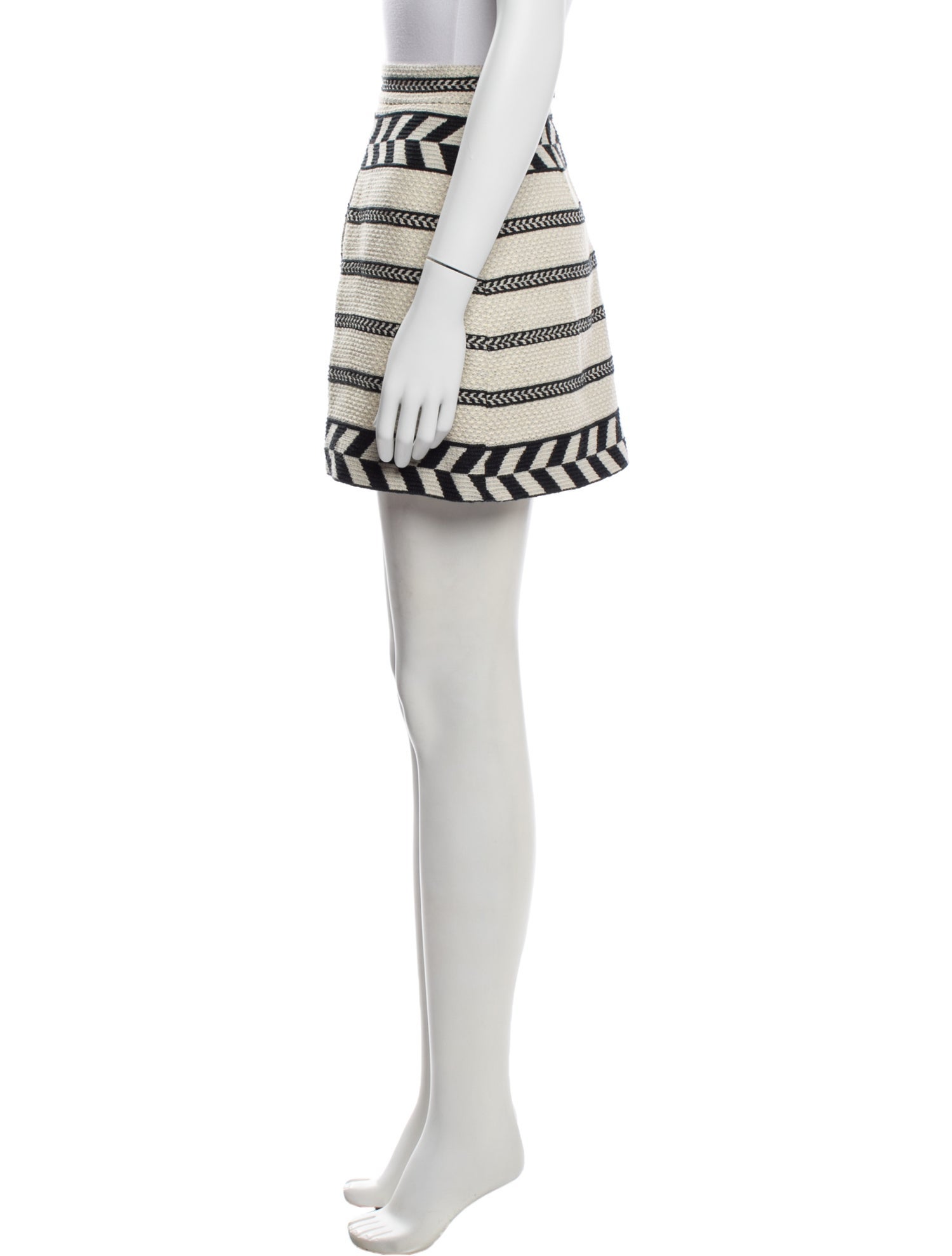 Jesse Kamm Striped Wide Leg Pants