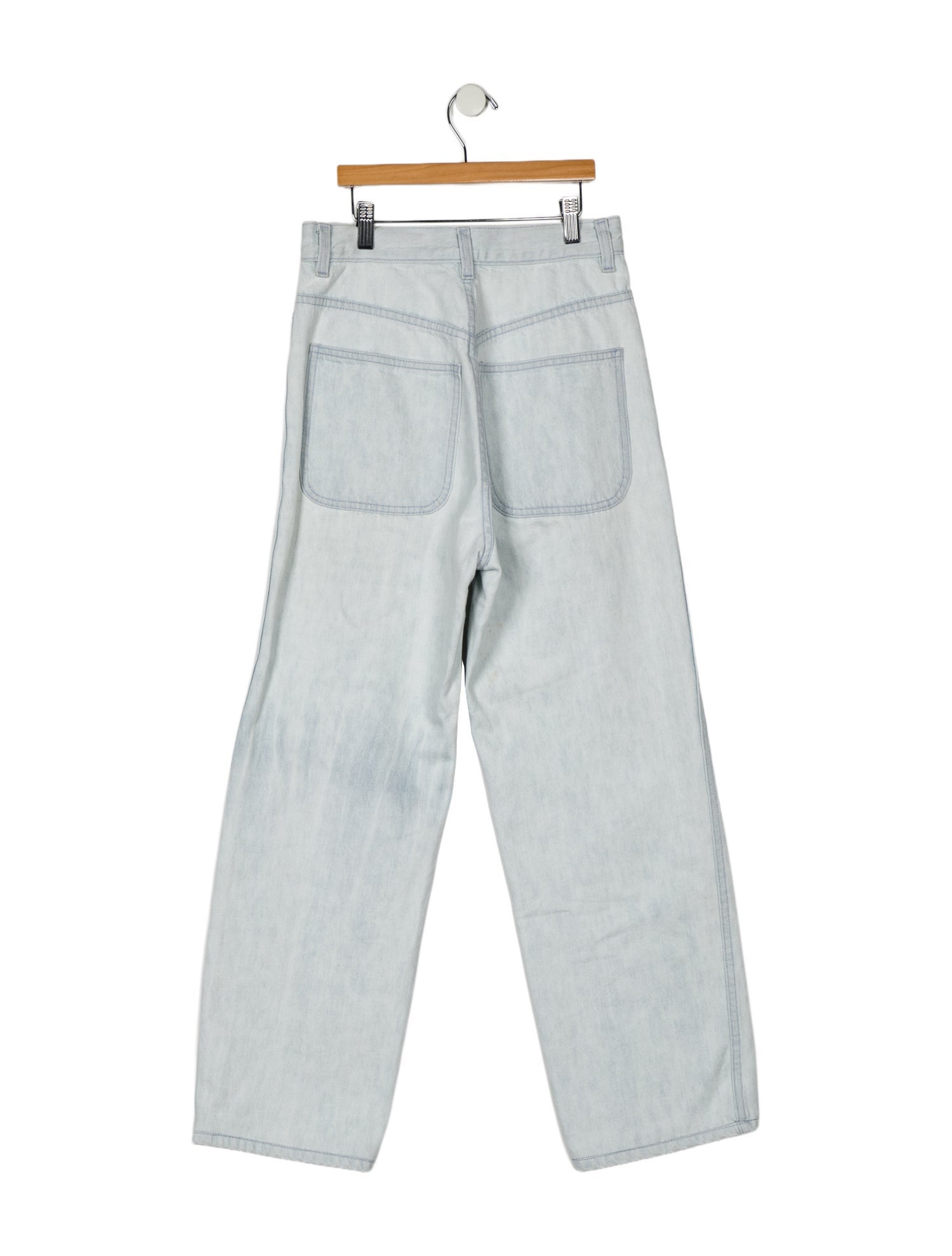 Jesse Kamm High-Rise Straight Leg Jeans