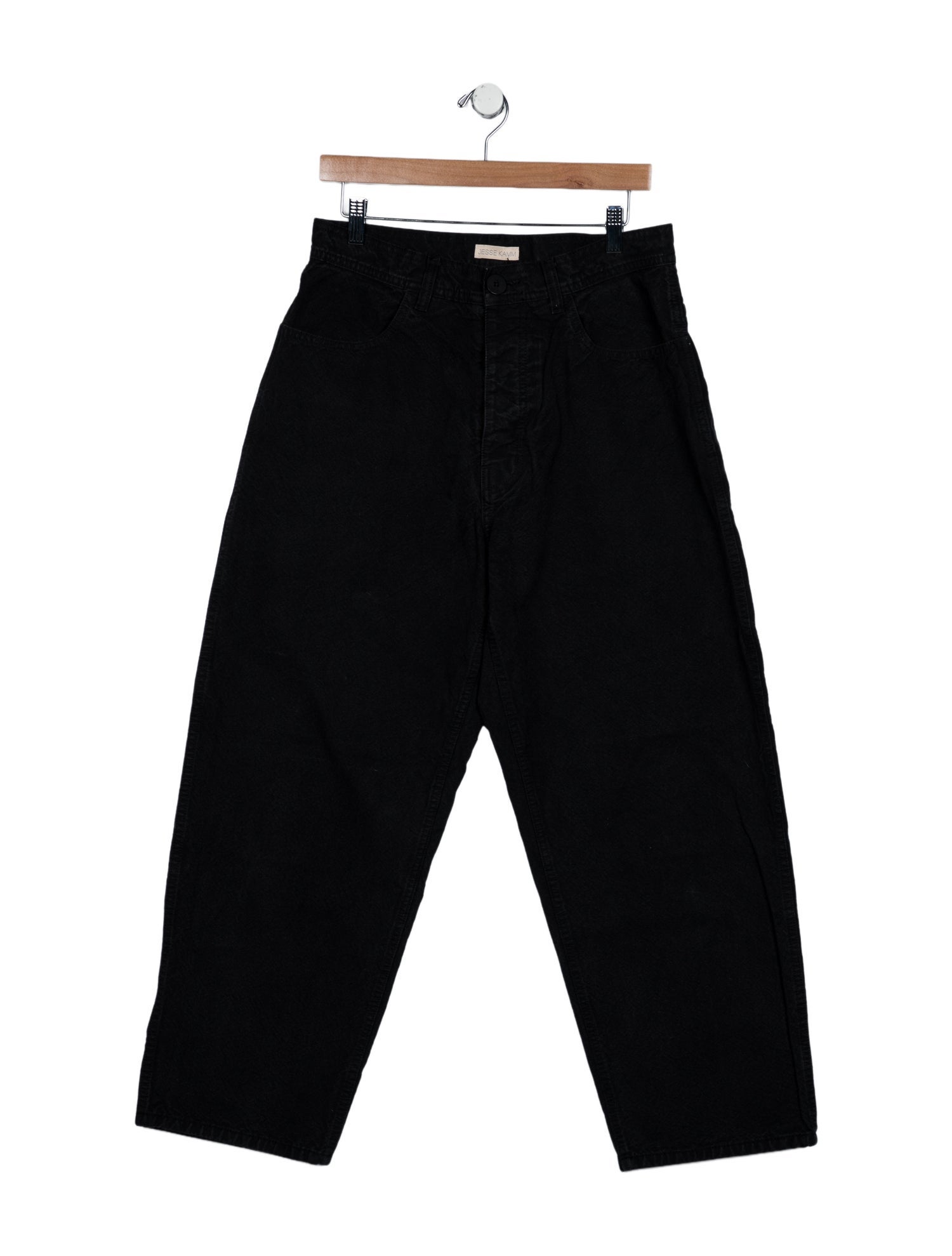 Jesse Kamm High-Rise Wide Leg Jeans