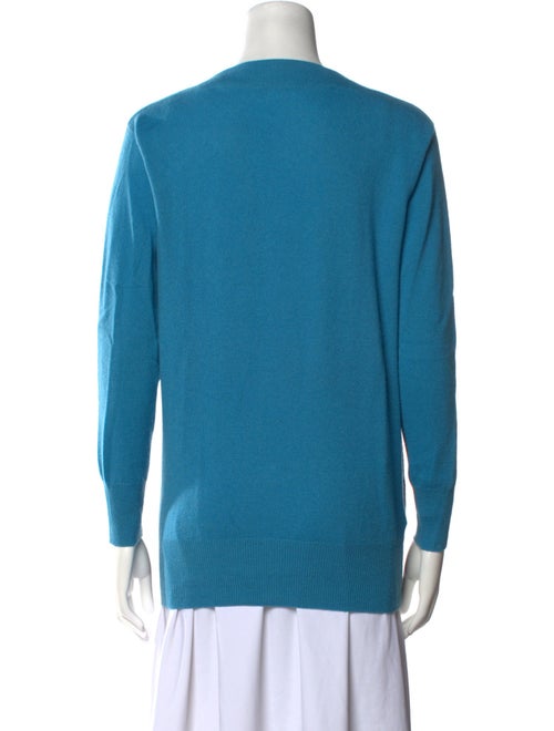 Demylee Cashmere Colorblock Pattern Sweater