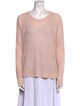 Demylee Linen Scoop Neck Sweater