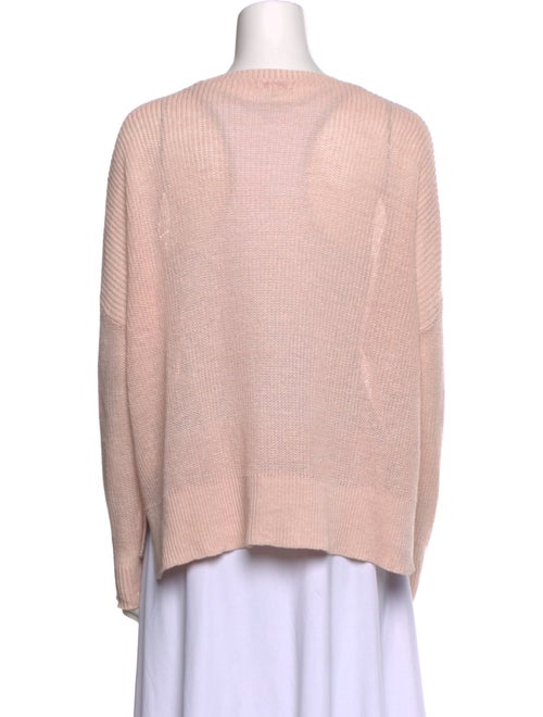Demylee Linen Scoop Neck Sweater
