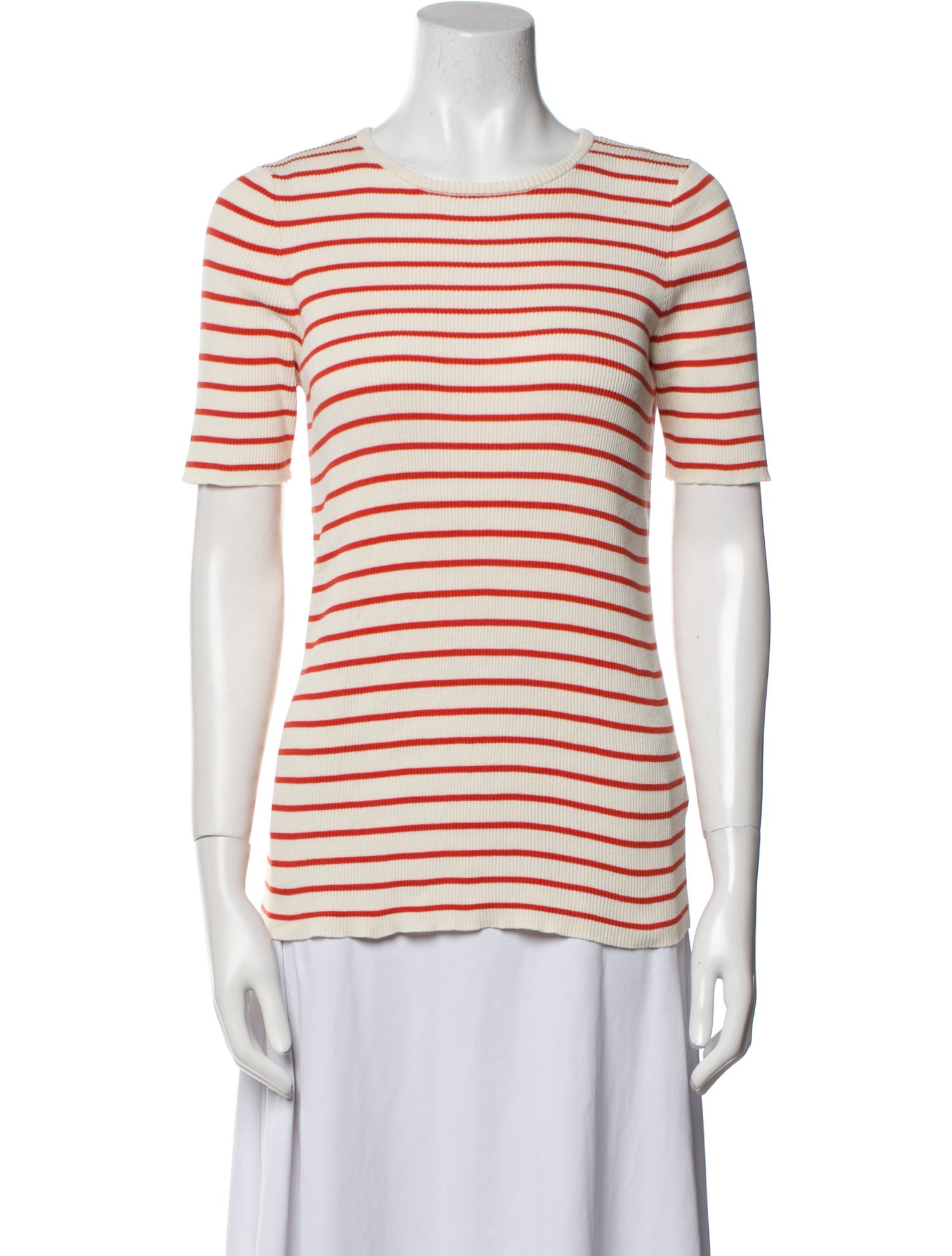 Demylee Striped Scoop Neck Sweater