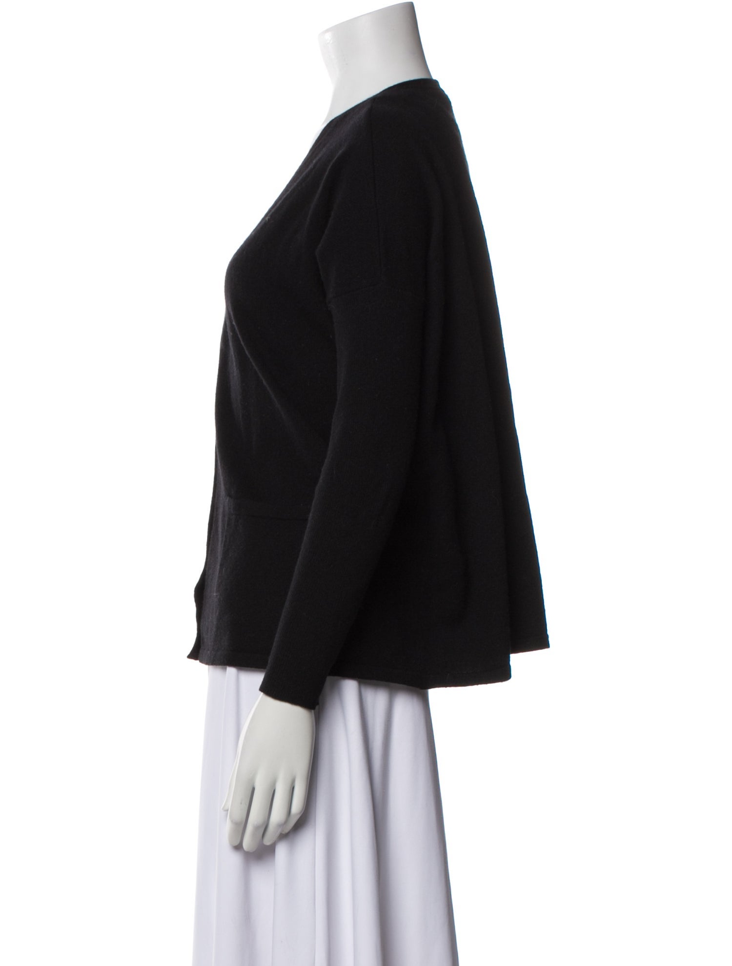 Demylee Cashmere Plunge Neckline Sweater