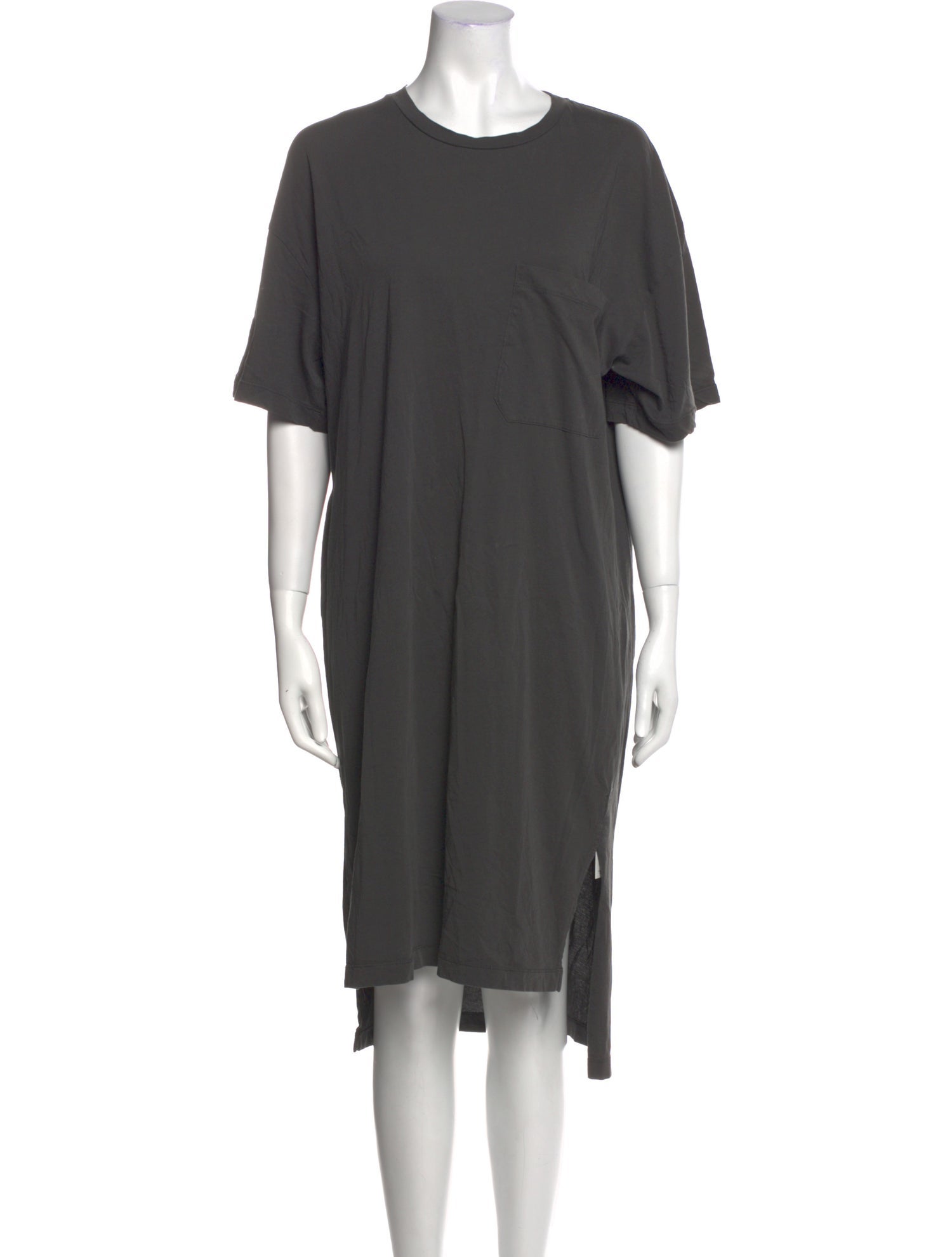 Demylee Crew Neck Midi Length Dress