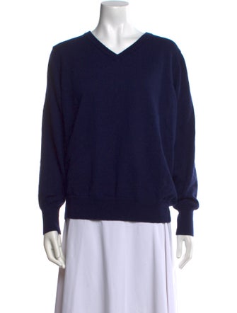 Demylee Merino Wool V-Neck Sweater