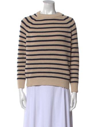 Demylee Striped Crew Neck Sweater