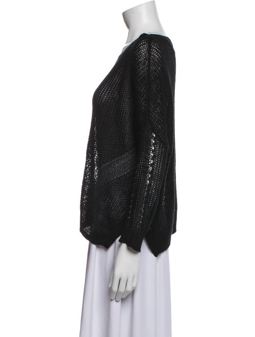 Demylee Linen Scoop Neck Sweater