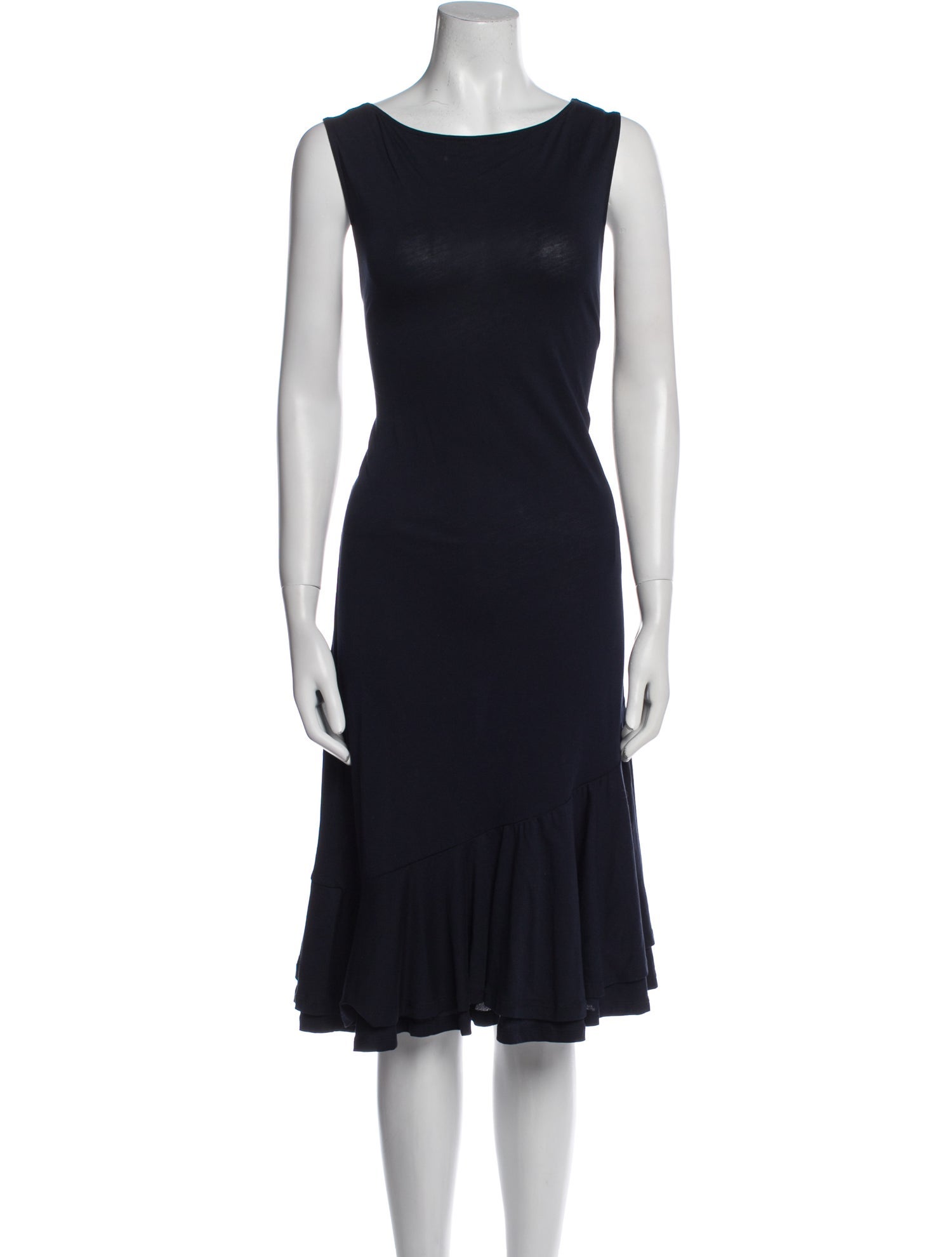 Demylee Bateau Neckline Knee-Length Dress