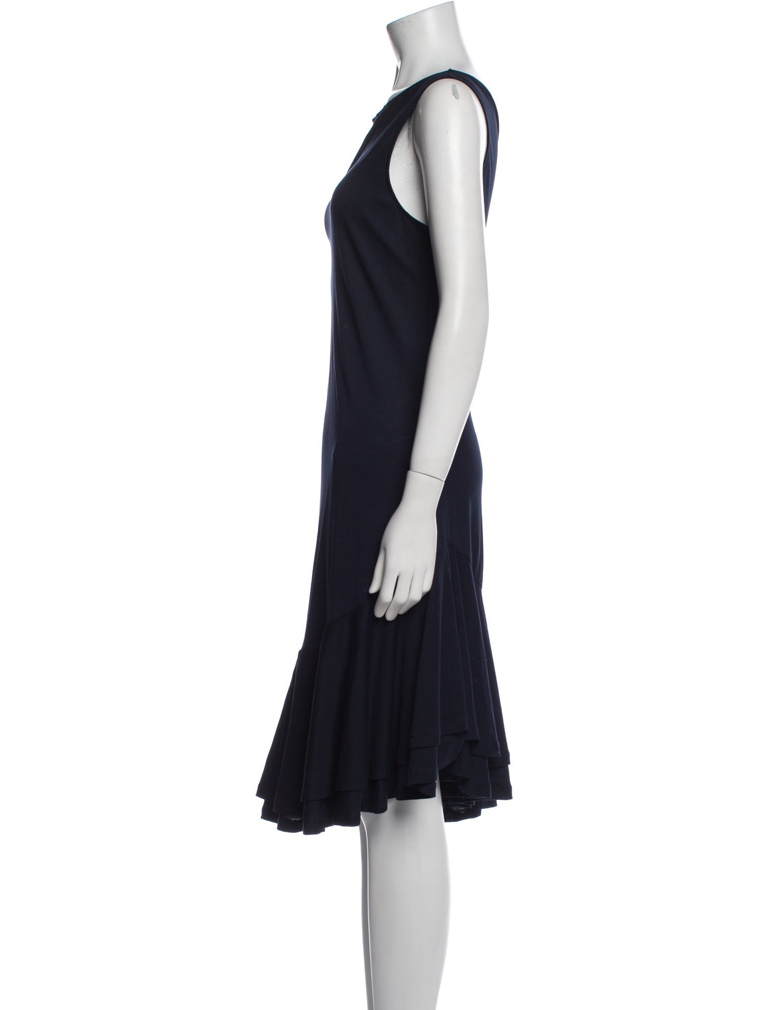 Demylee Bateau Neckline Knee-Length Dress