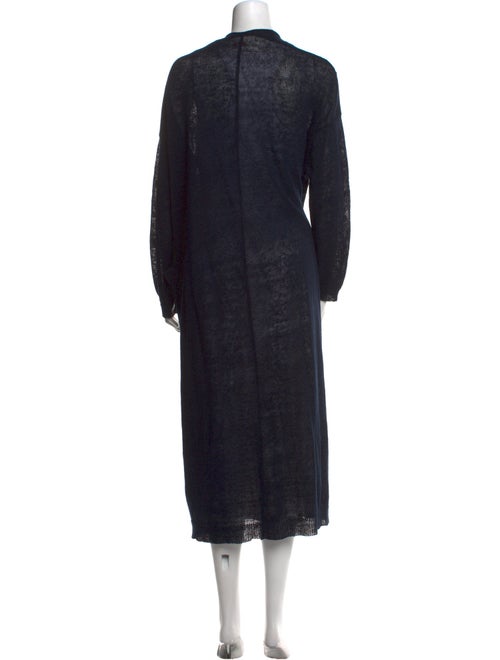 Demylee Linen Open Front Sweater