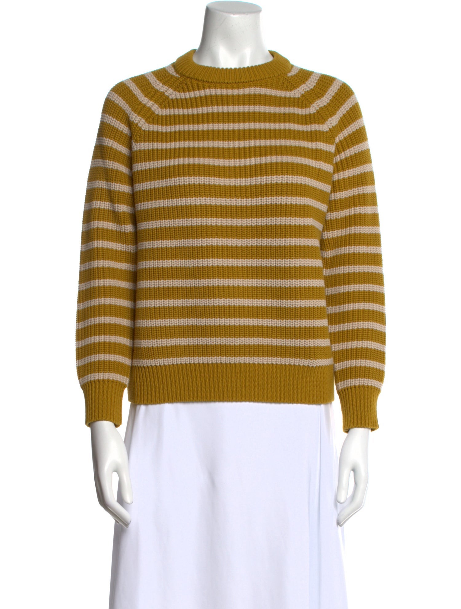 Demylee Striped Crew Neck Sweater
