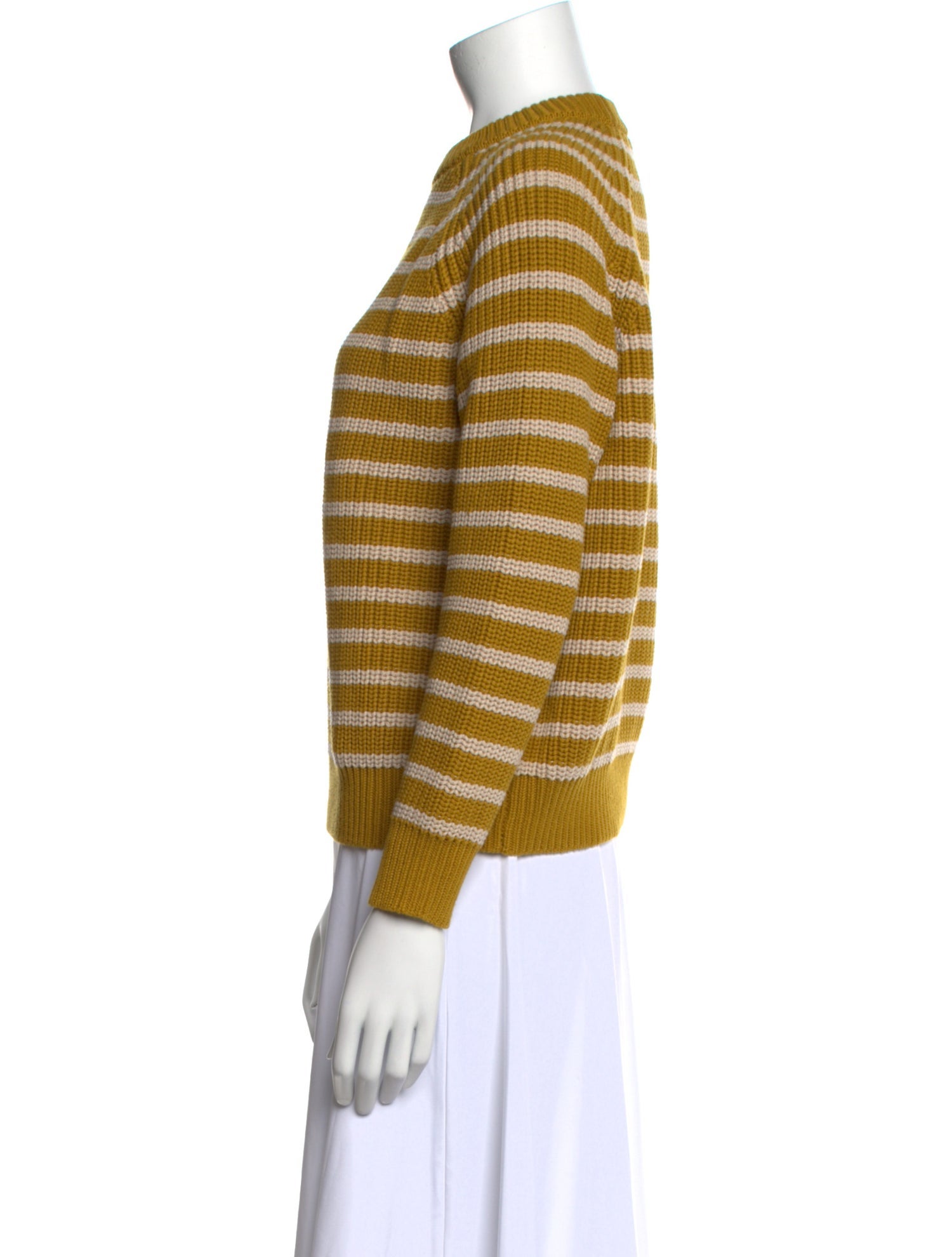 Demylee Striped Crew Neck Sweater