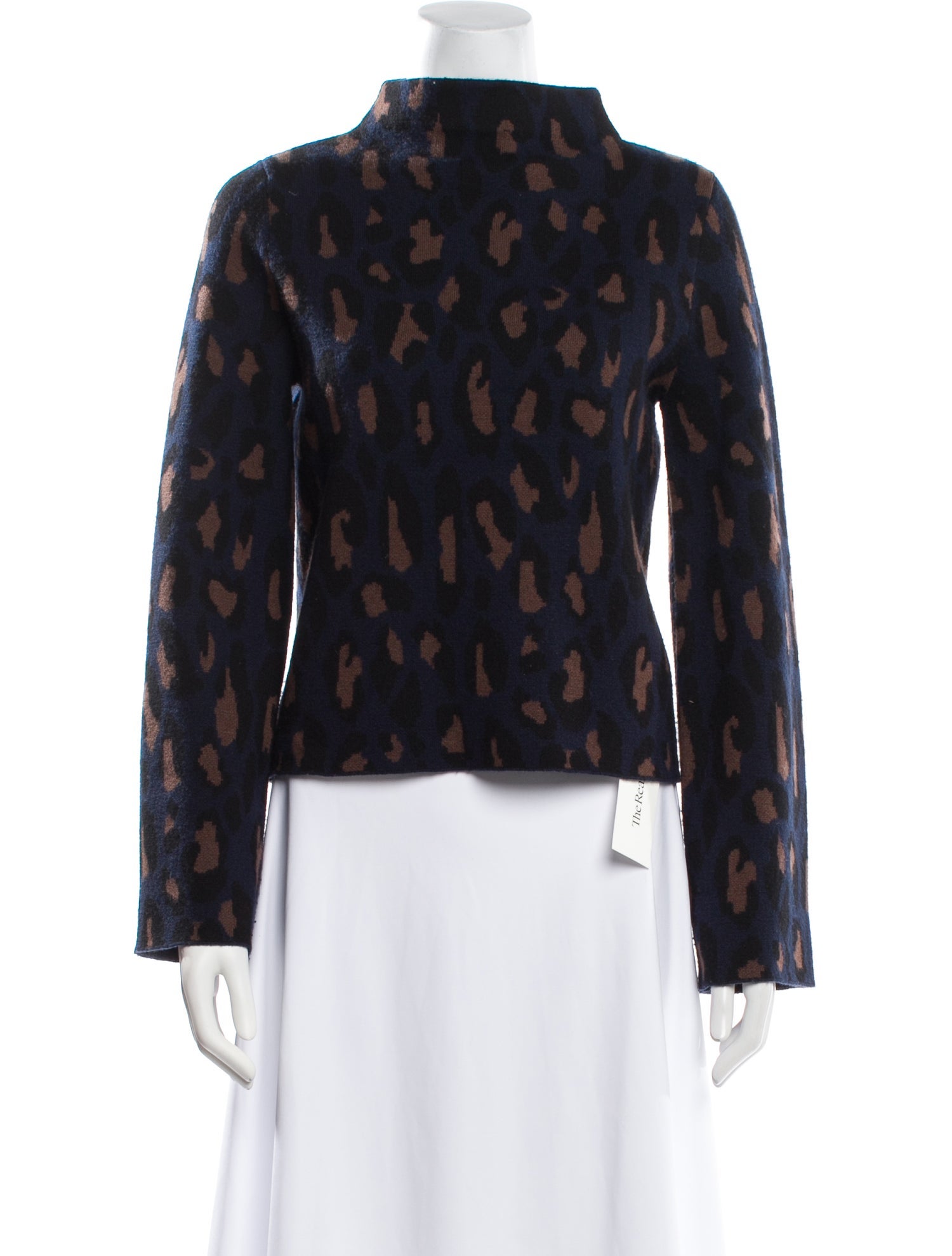 Demylee Wool Animal Print Sweater