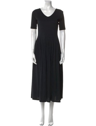 Demylee Scoop Neck Long Dress