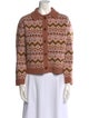 Demylee Wool Printed Sweater