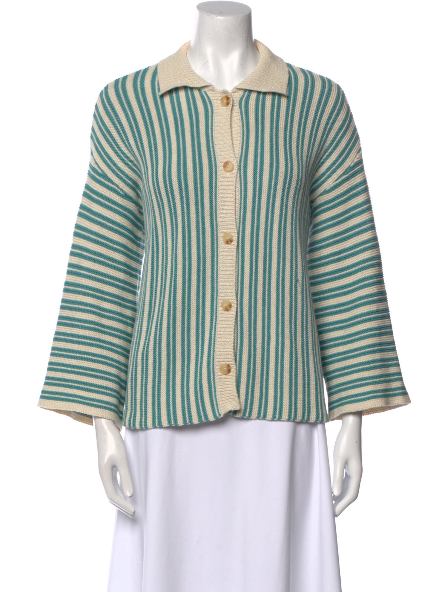 Demylee Striped Crew Neck Sweater