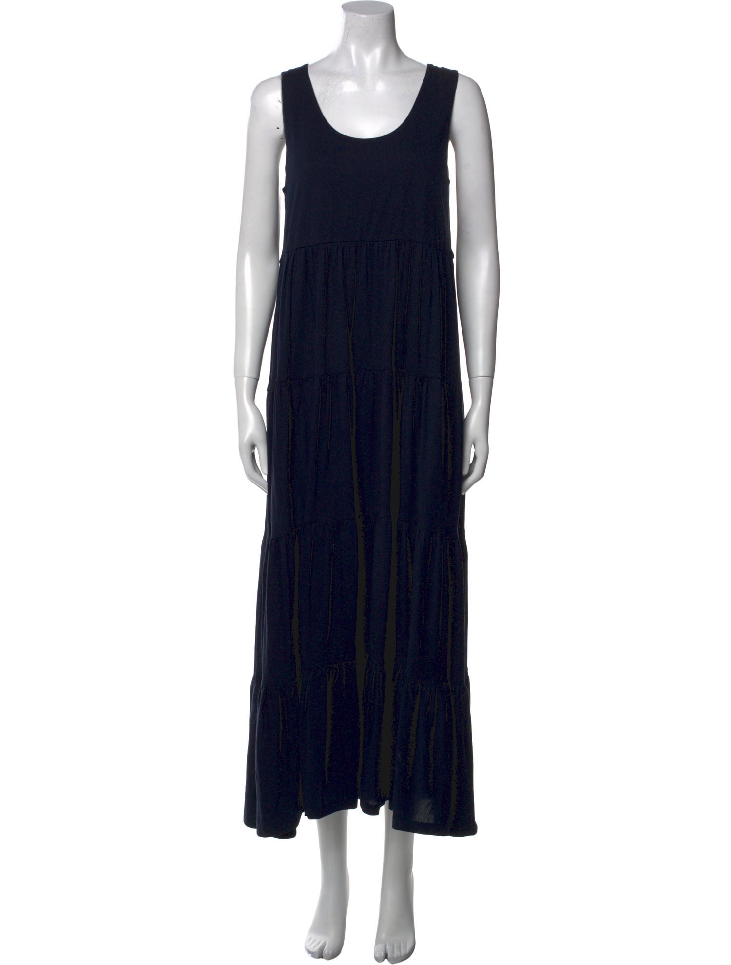 Demylee Scoop Neck Long Dress