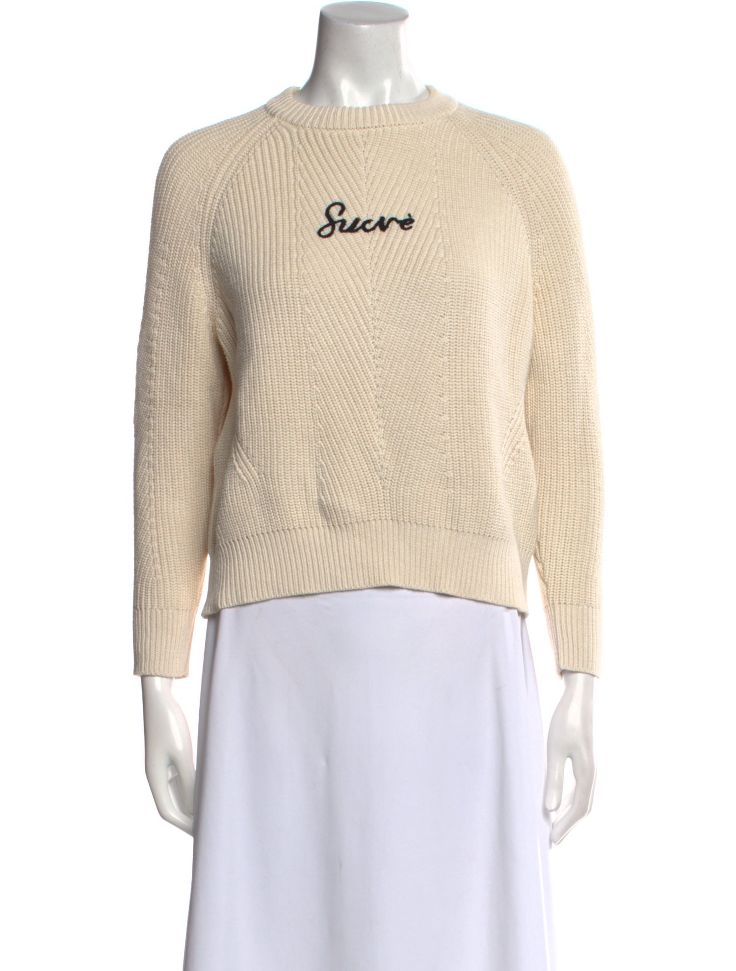 Demylee Graphic Print Mock Neck Sweater