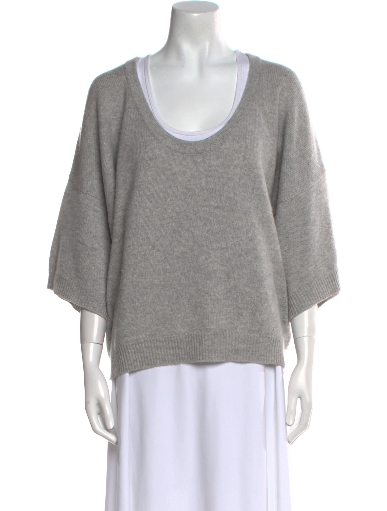 Demylee Cashmere Scoop Neck Sweater