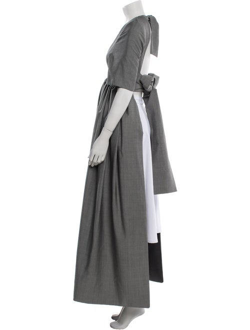 Torishéju V-Neck Long Dress