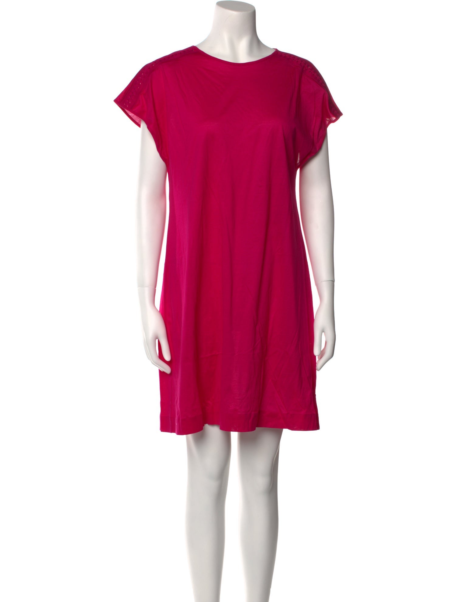 Eres Crew Neck Mini Dress