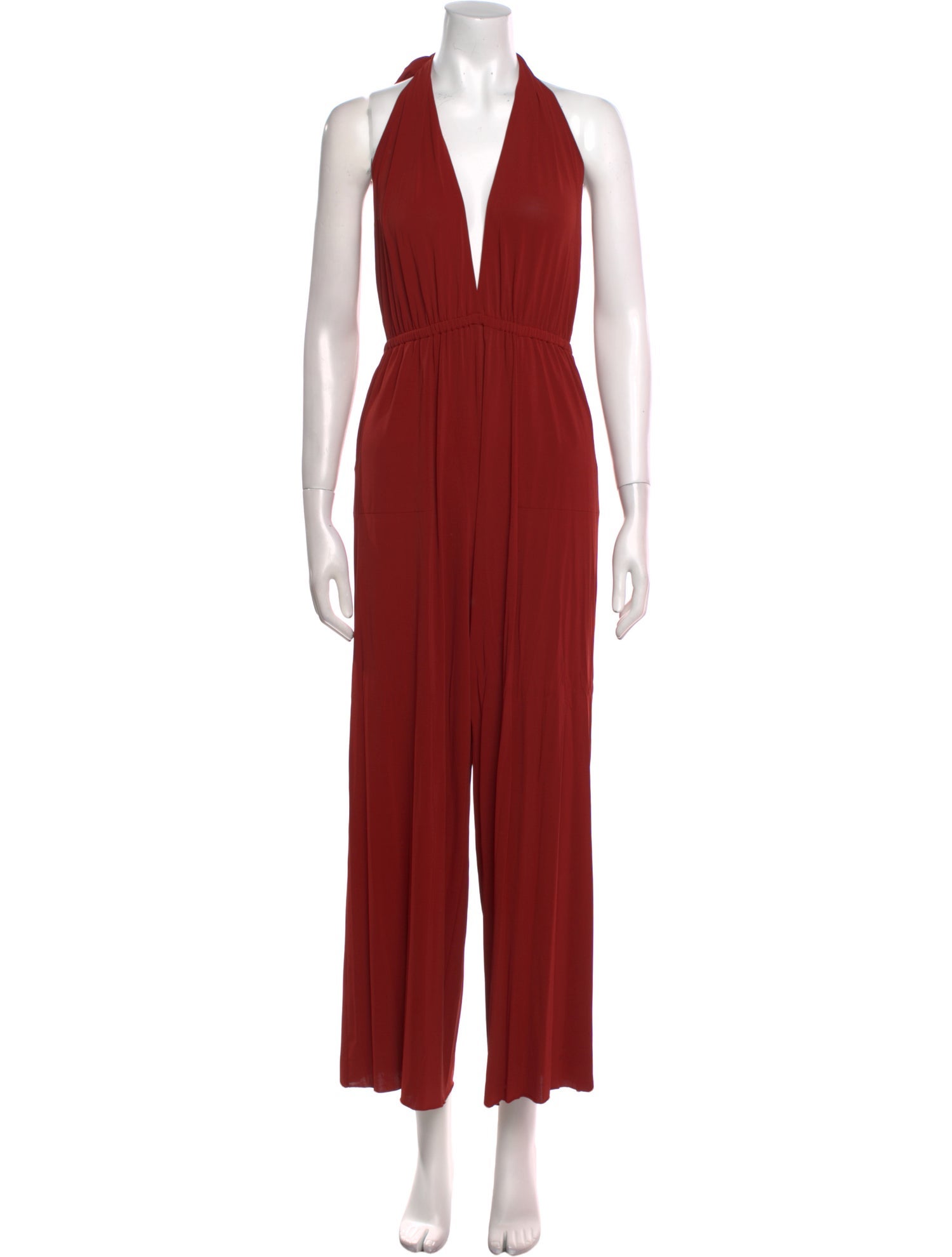 Eres Plunge Neckline Jumpsuit